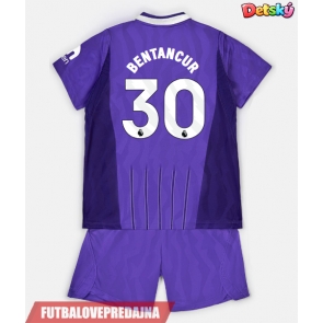Lacne Dětský Futbalové dres Tottenham Hotspur Rodrigo Bentancur #30 2026-27 Krátky Rukáv - Tretina (+ trenírky)